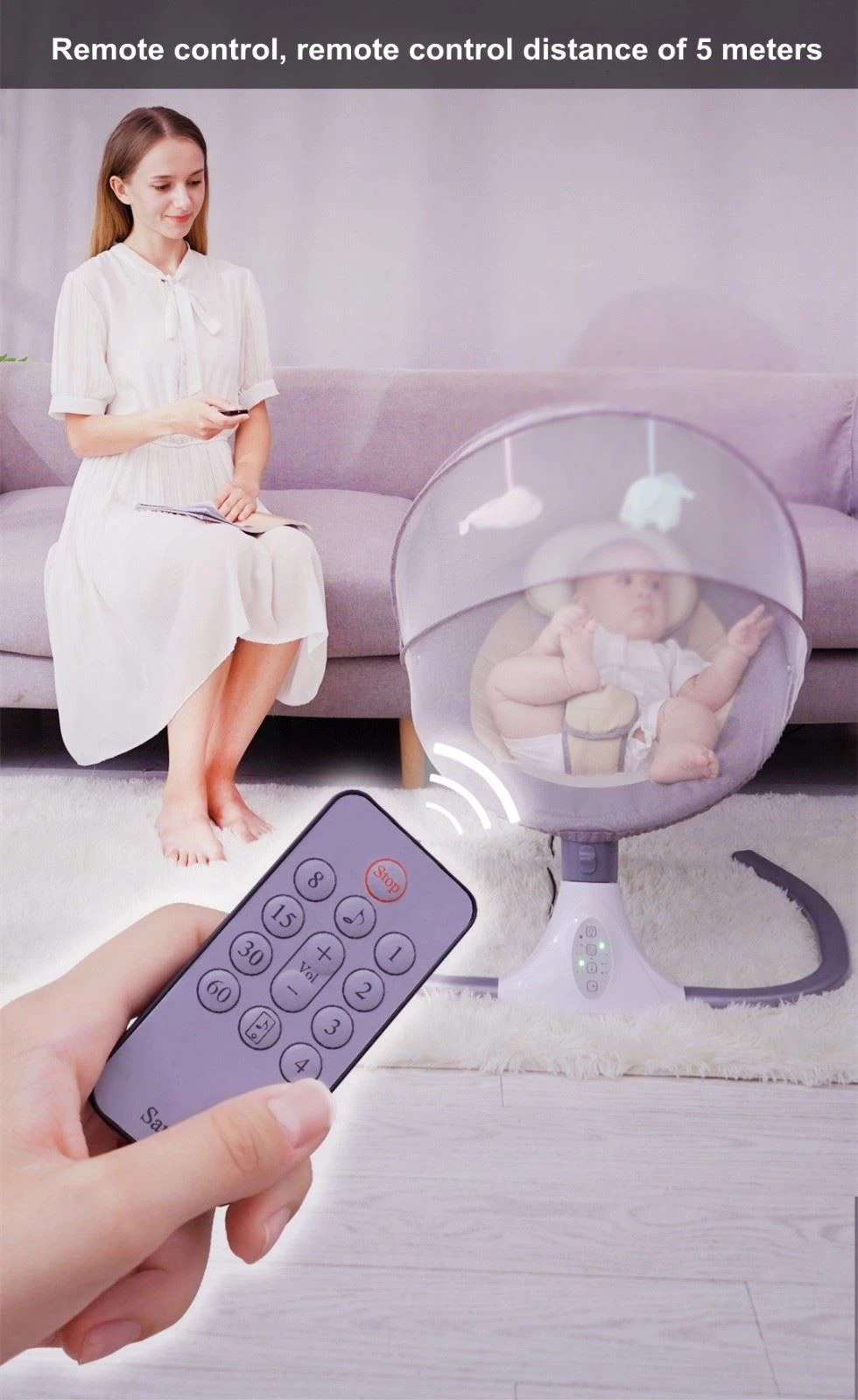 baby swing bed